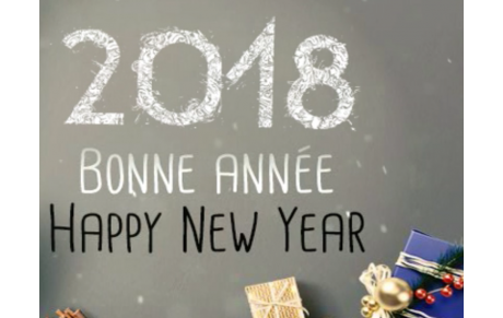 Bonne année 2018