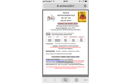 FINALE DEPARTEMENTALE SJ ET AD